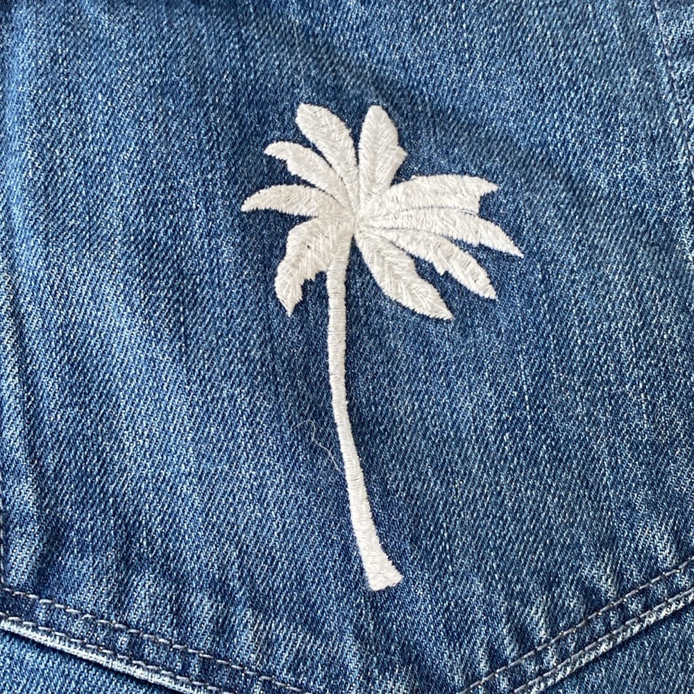 NWT Show Me Your Mumu Houston Jean Shorts Size 32 - Picture 9 of 10